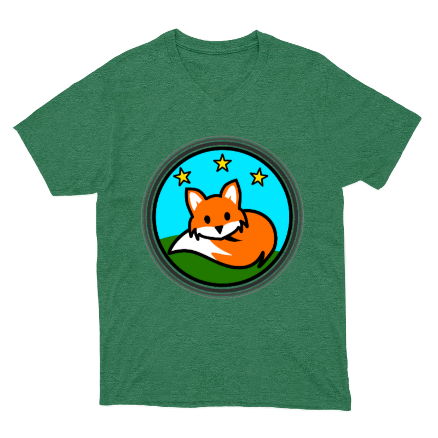 Little fox / Playera para caballero