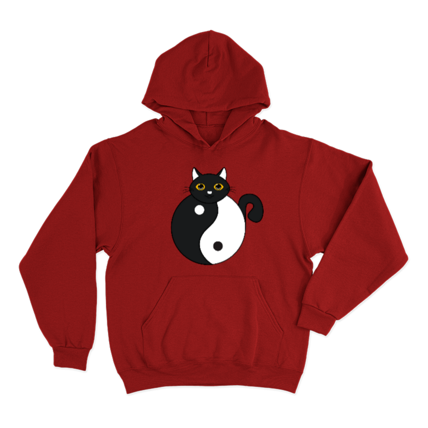 Yin Yang Cat / Sudadera Unisex