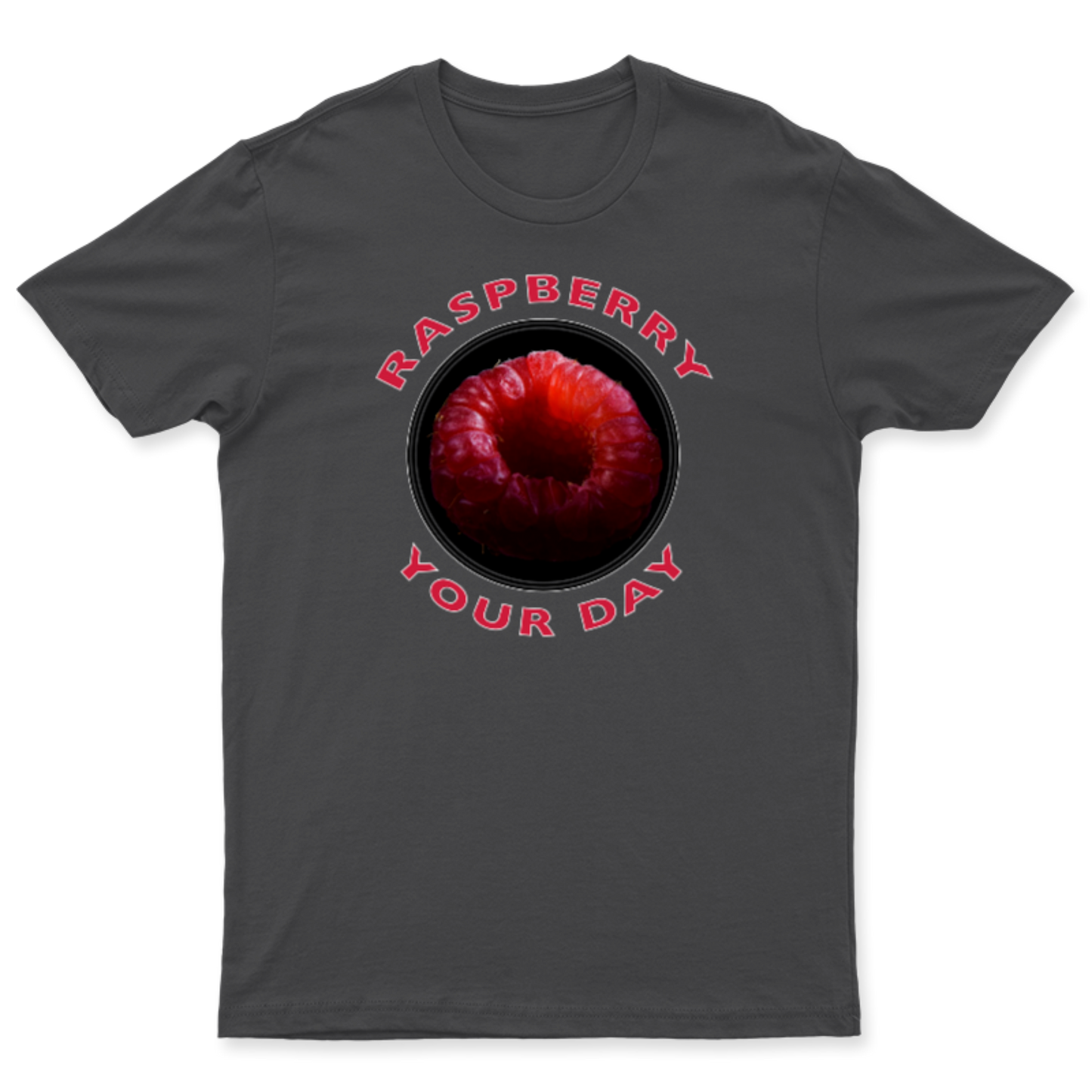 Raspberry your day / Playera caballero