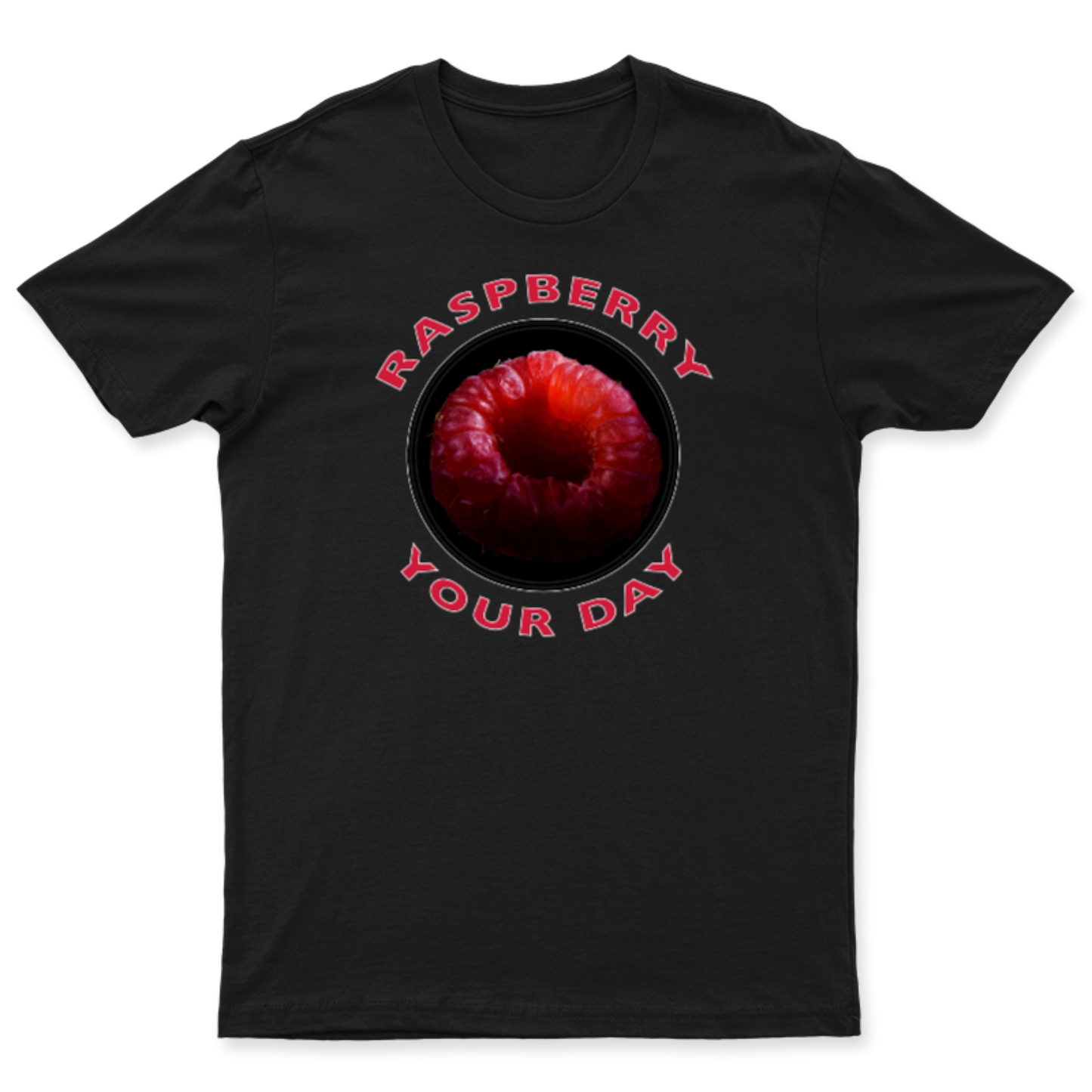 Raspberry your day / Playera caballero