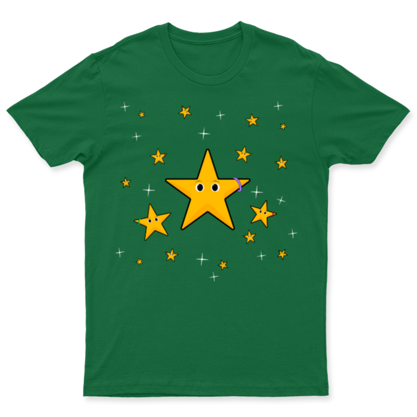 Estrellas / Playera para caballero