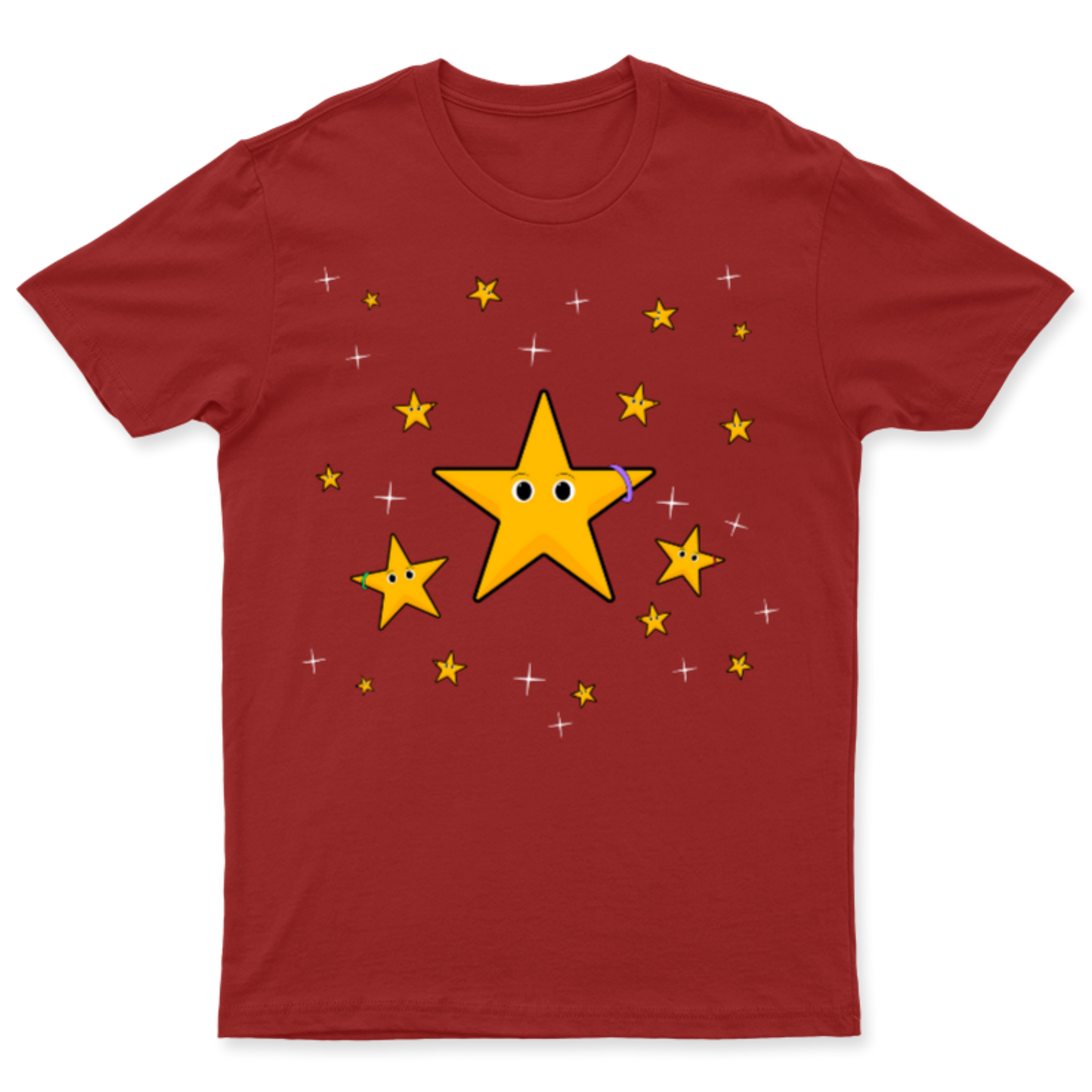 Estrellas / Playera para caballero