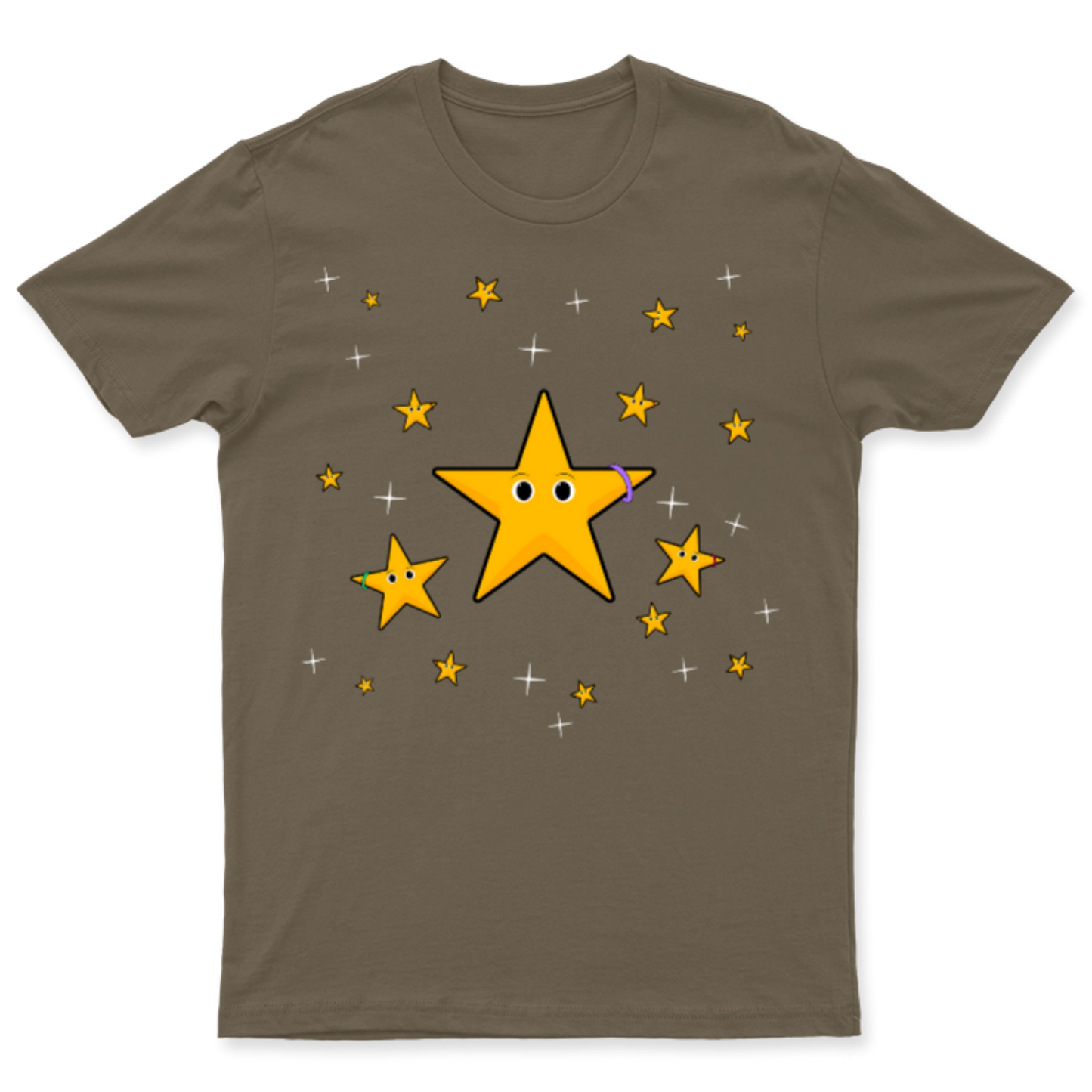 Estrellas / Playera para caballero