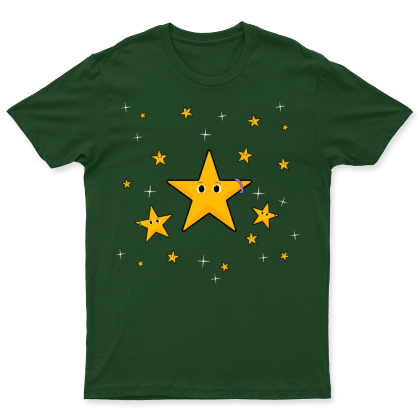 Estrellas / Playera para caballero