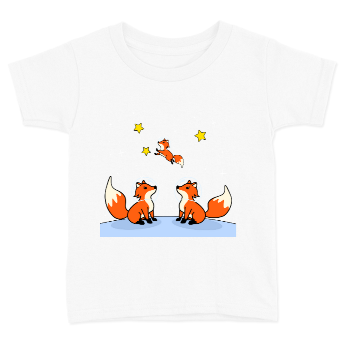 Space foxes / playera infantil