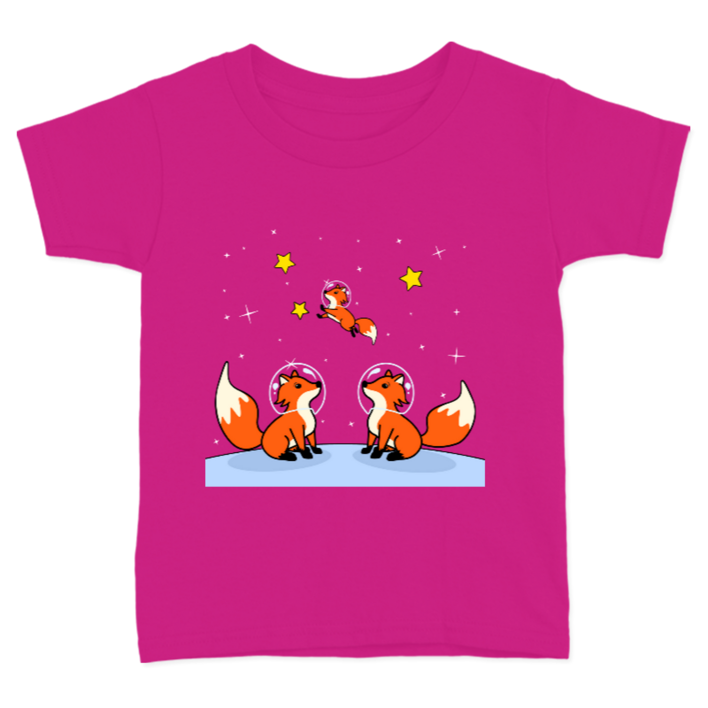 Space foxes / playera infantil