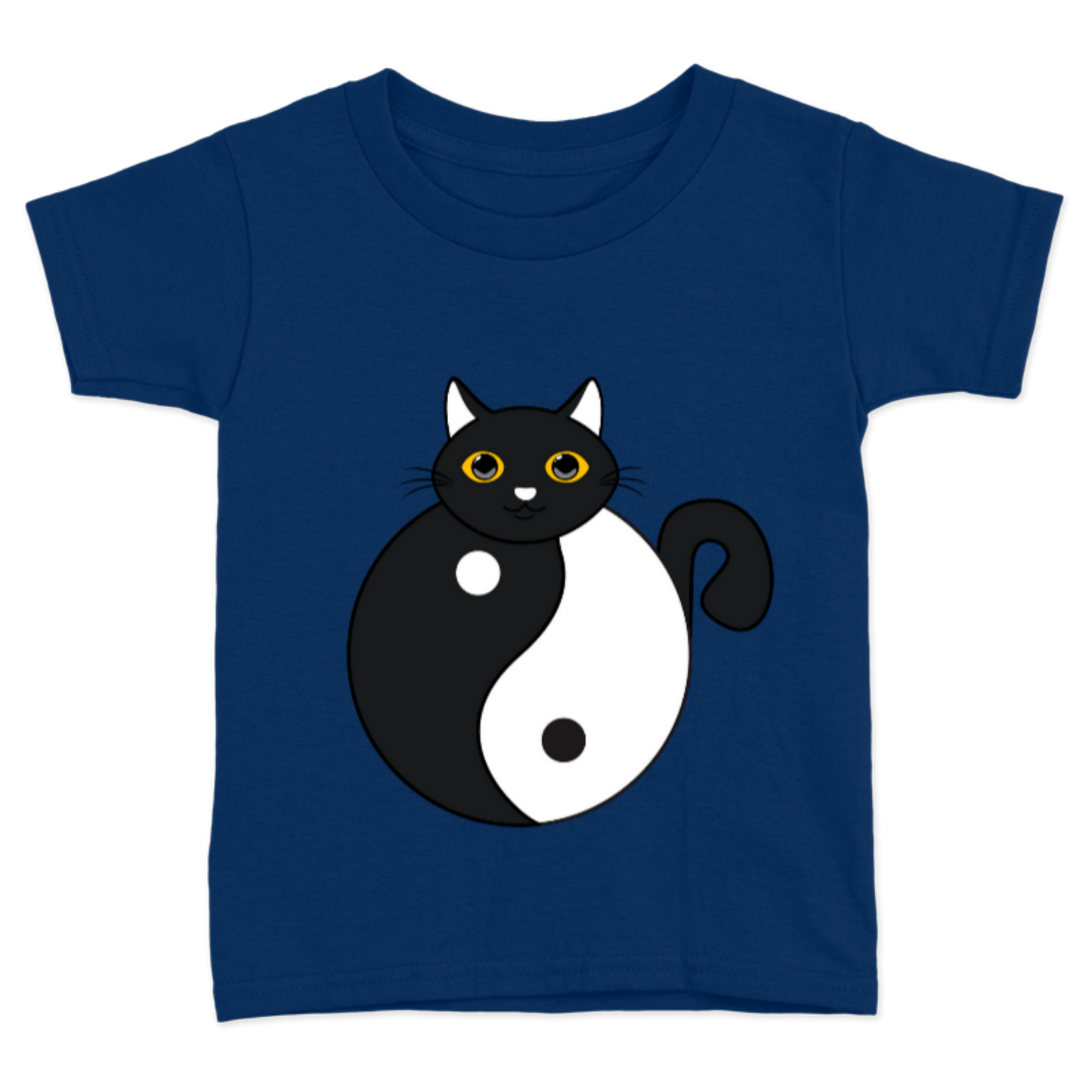 Yin Yang Cat / Playera infantil