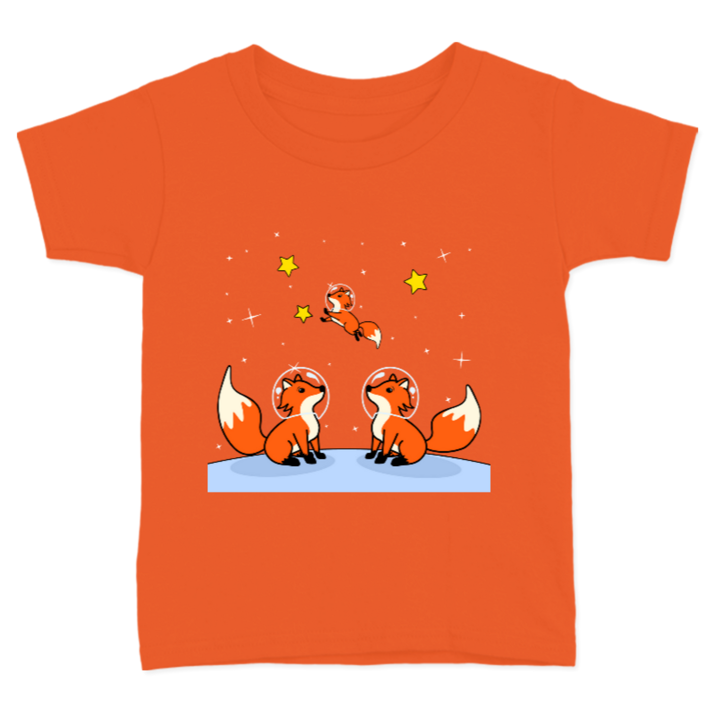 Space foxes / playera infantil