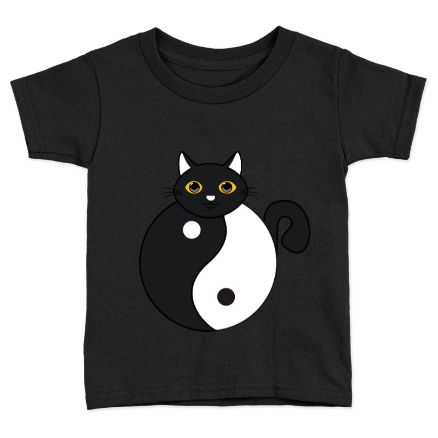 Yin Yang Cat / Playera infantil