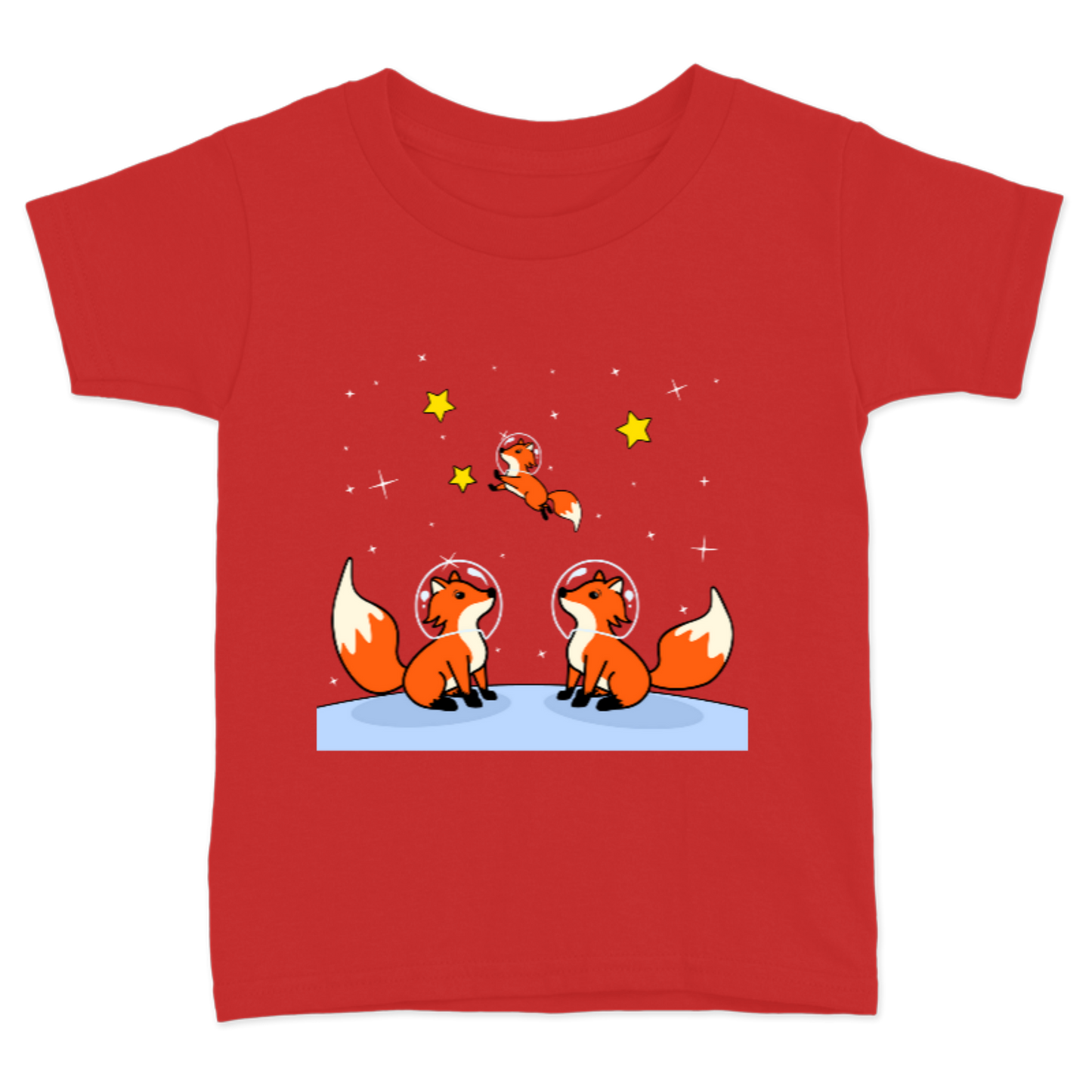 Space foxes / playera infantil