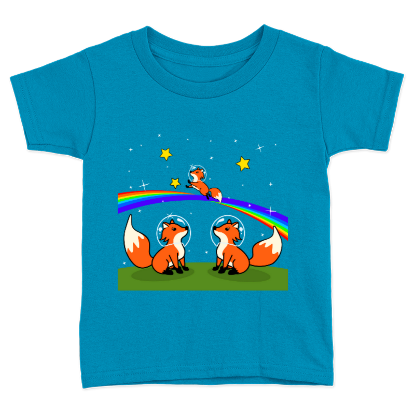 Rainbow foxes / playera infantil