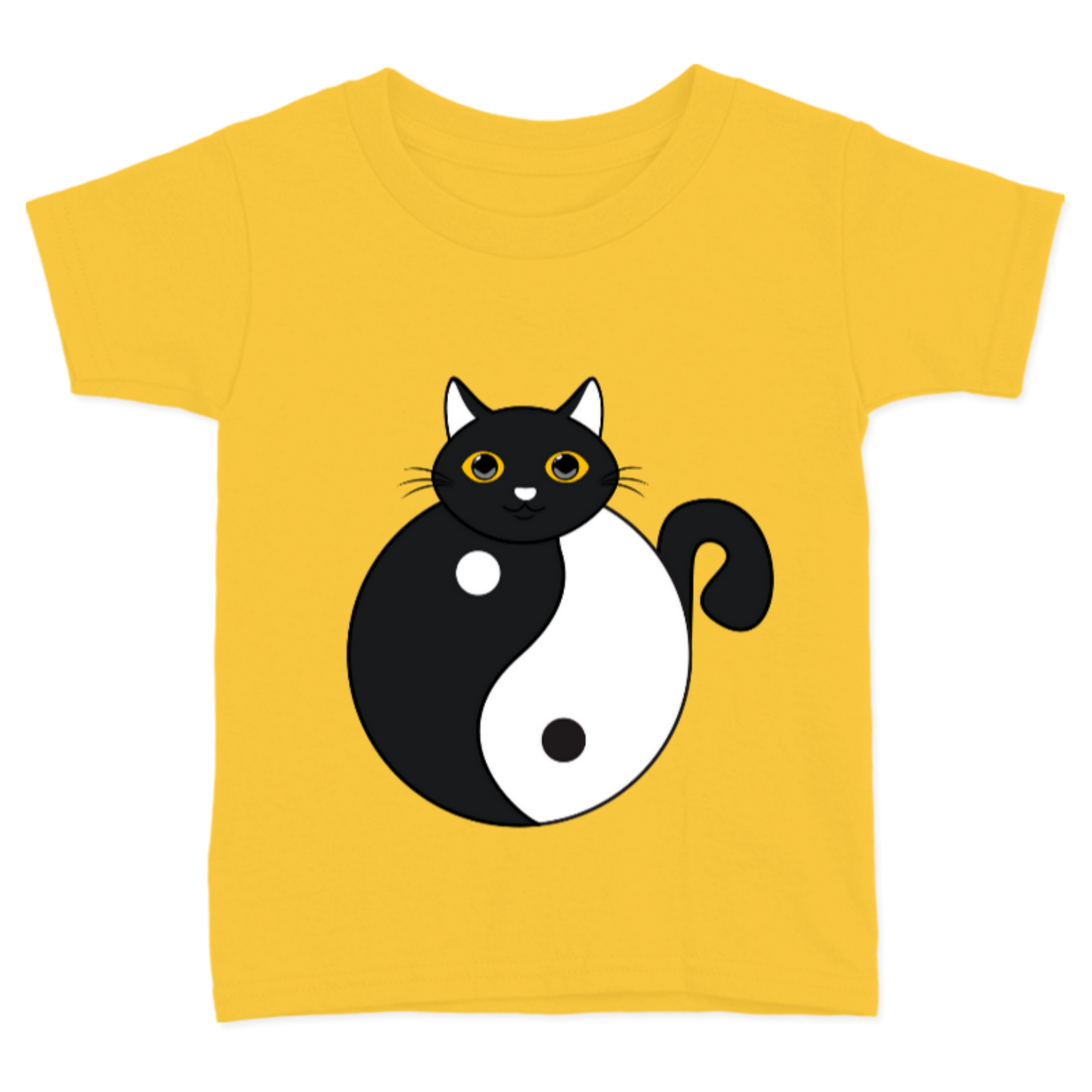 Yin Yang Cat / Playera infantil