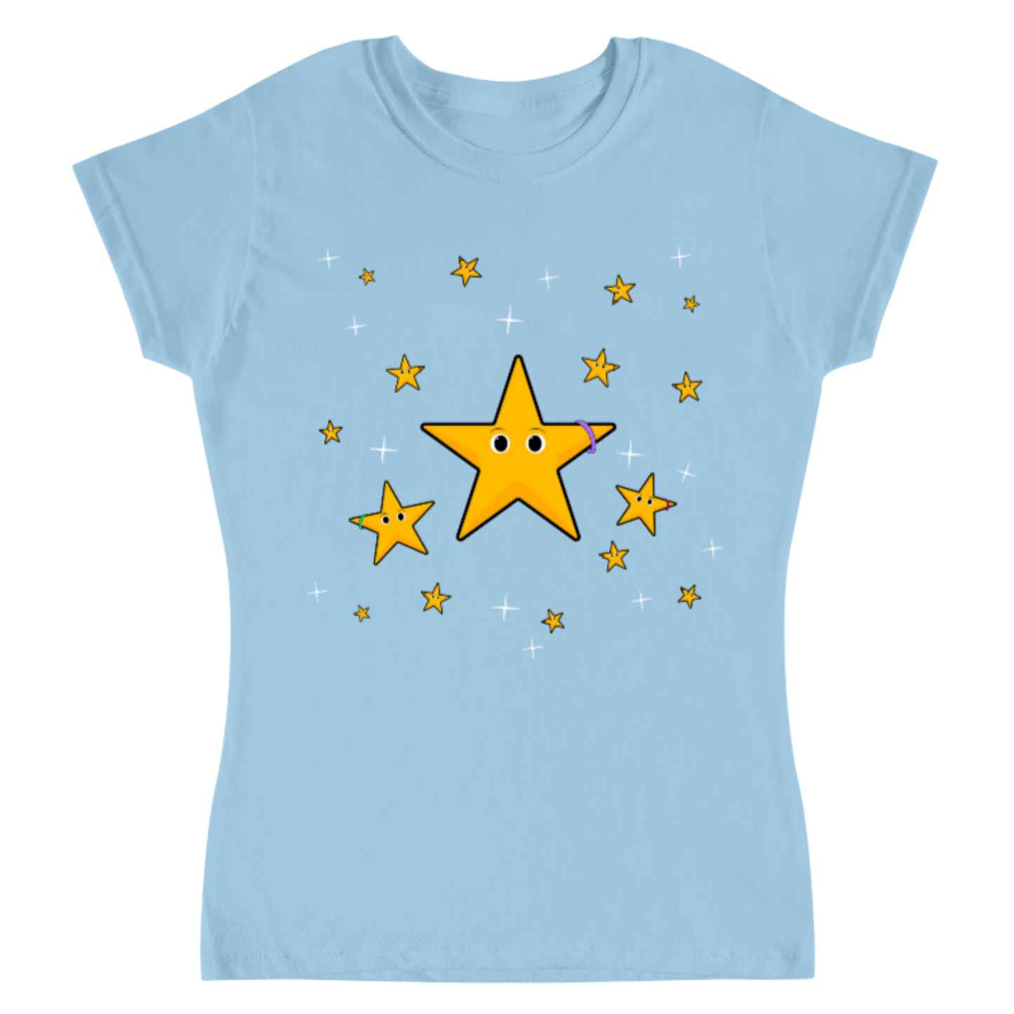 Estrellas / Playera para dama