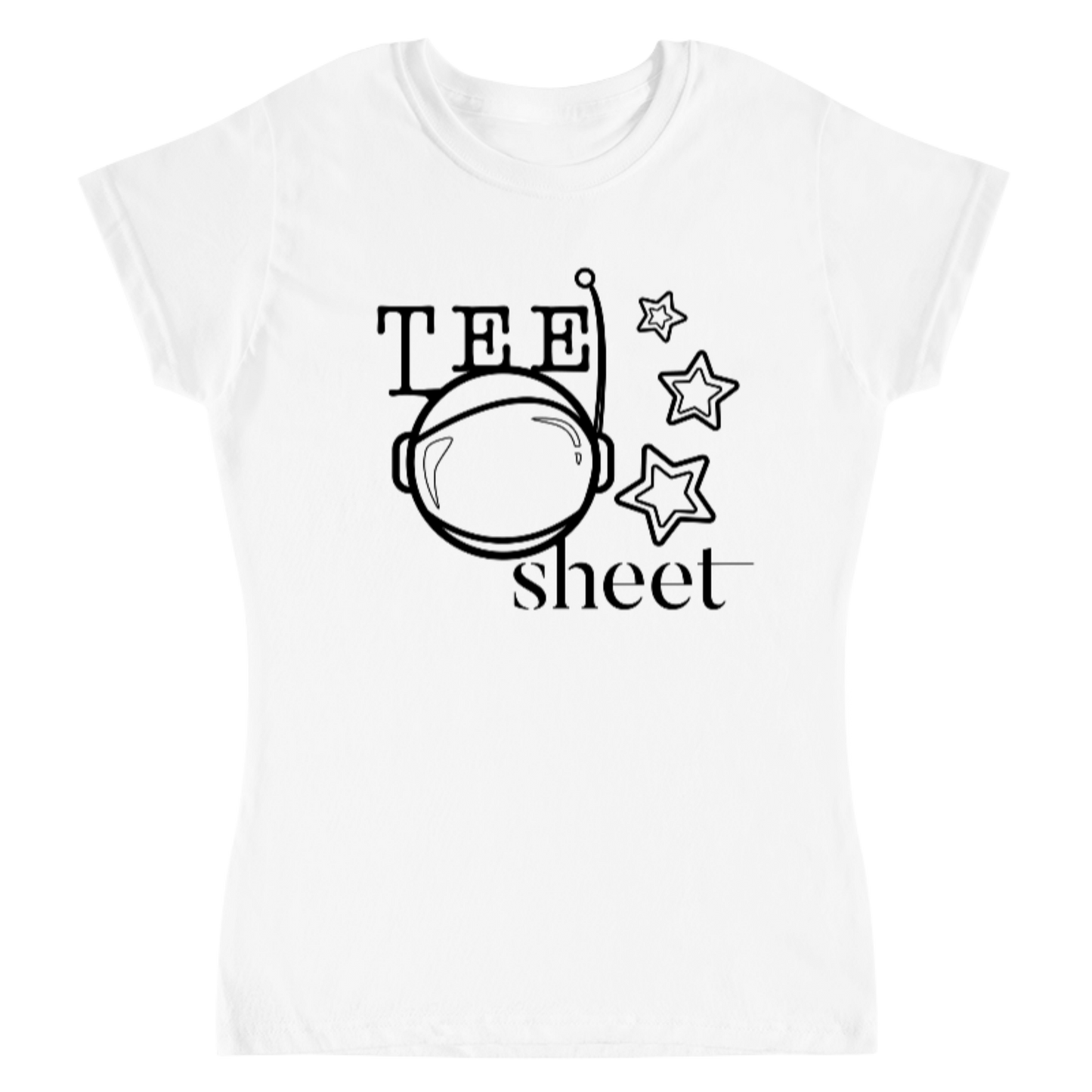 Tee Sheet SpaceGirl / playera para dama