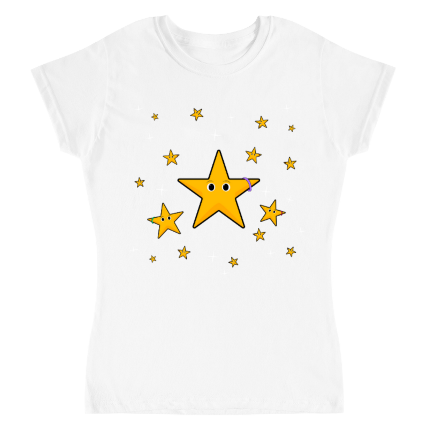 Estrellas / Playera para dama