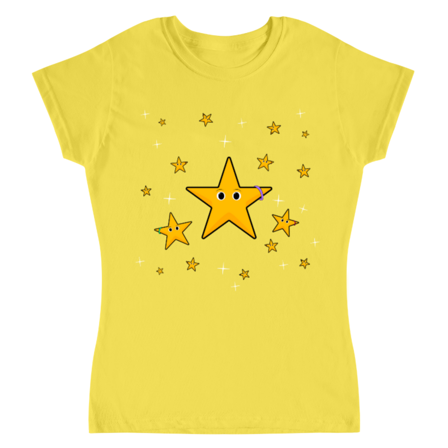 Estrellas / Playera para dama