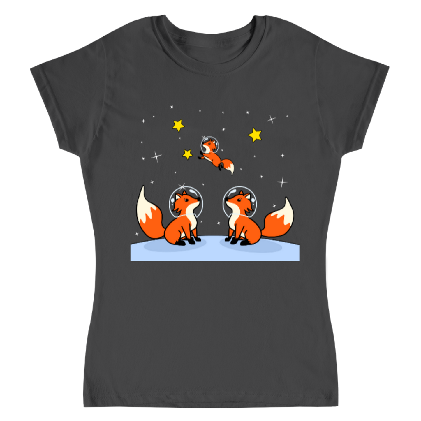 Space foxes / playera para dama