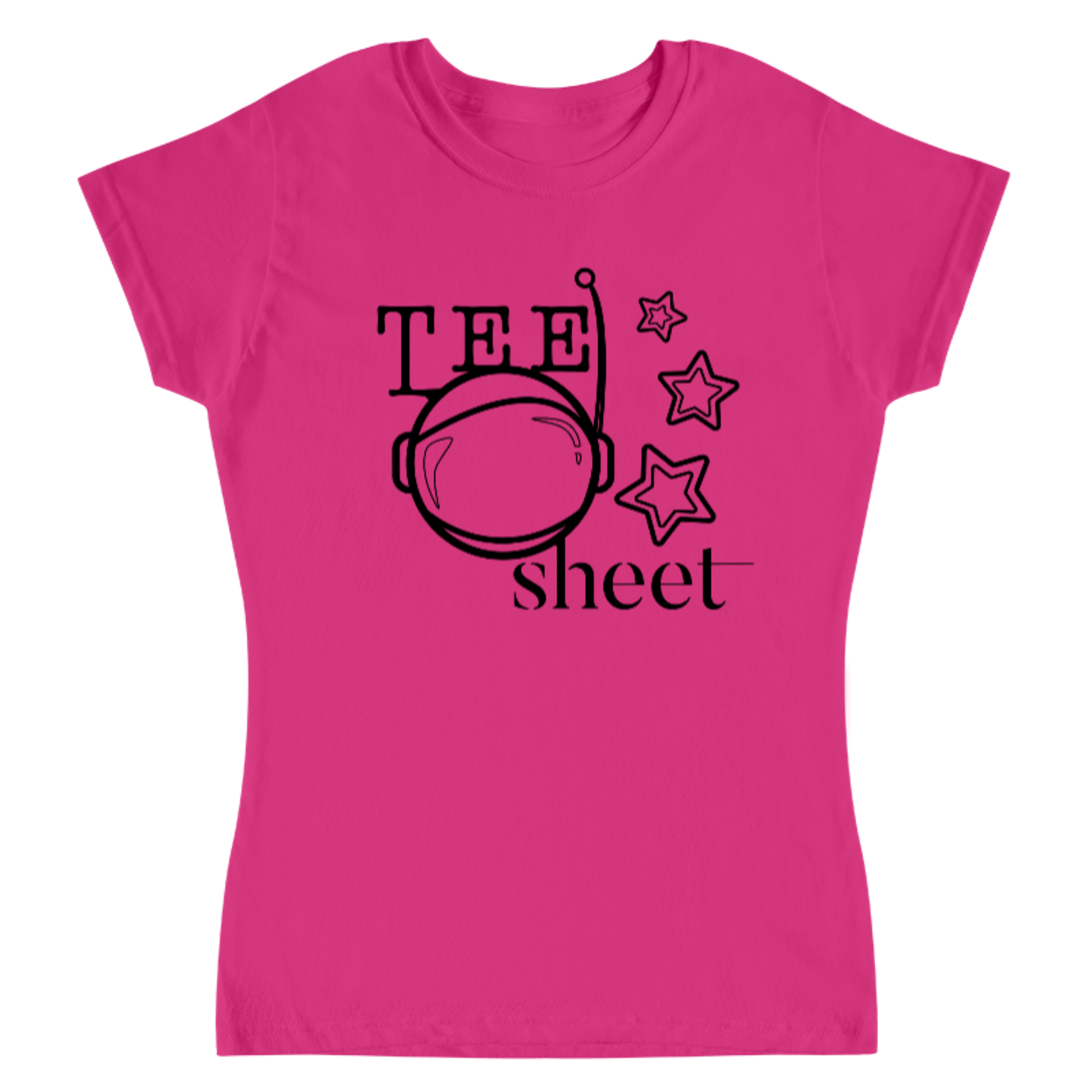 Tee Sheet SpaceGirl / playera para dama