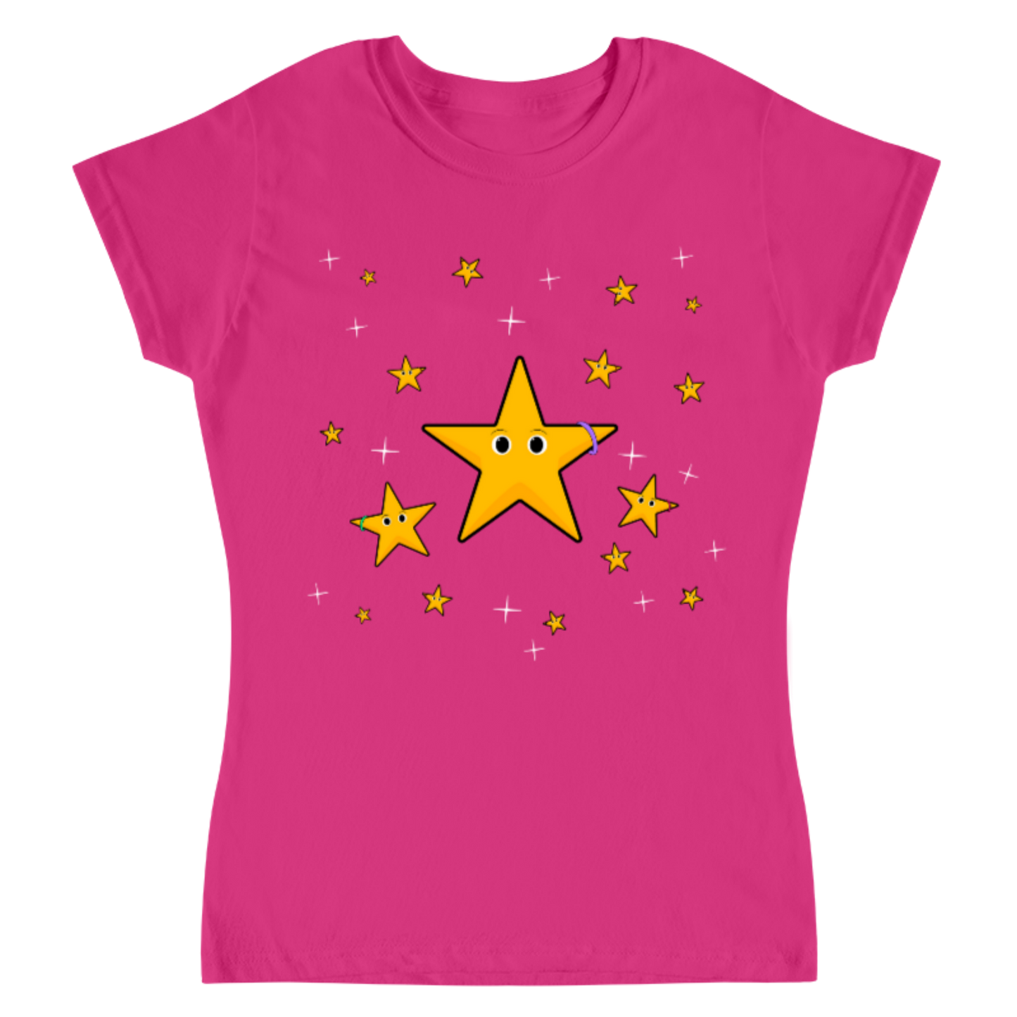 Estrellas / Playera para dama