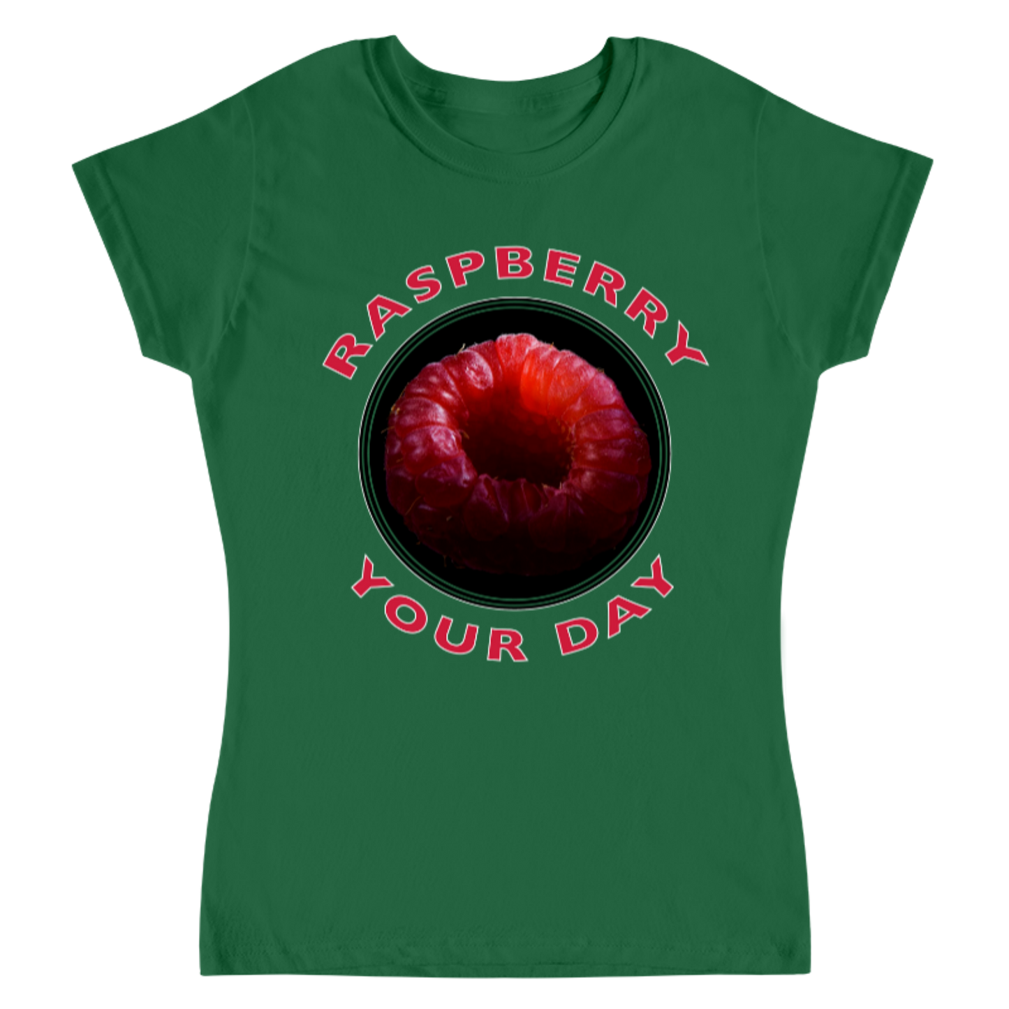 Raspberry your day / Playera para dama