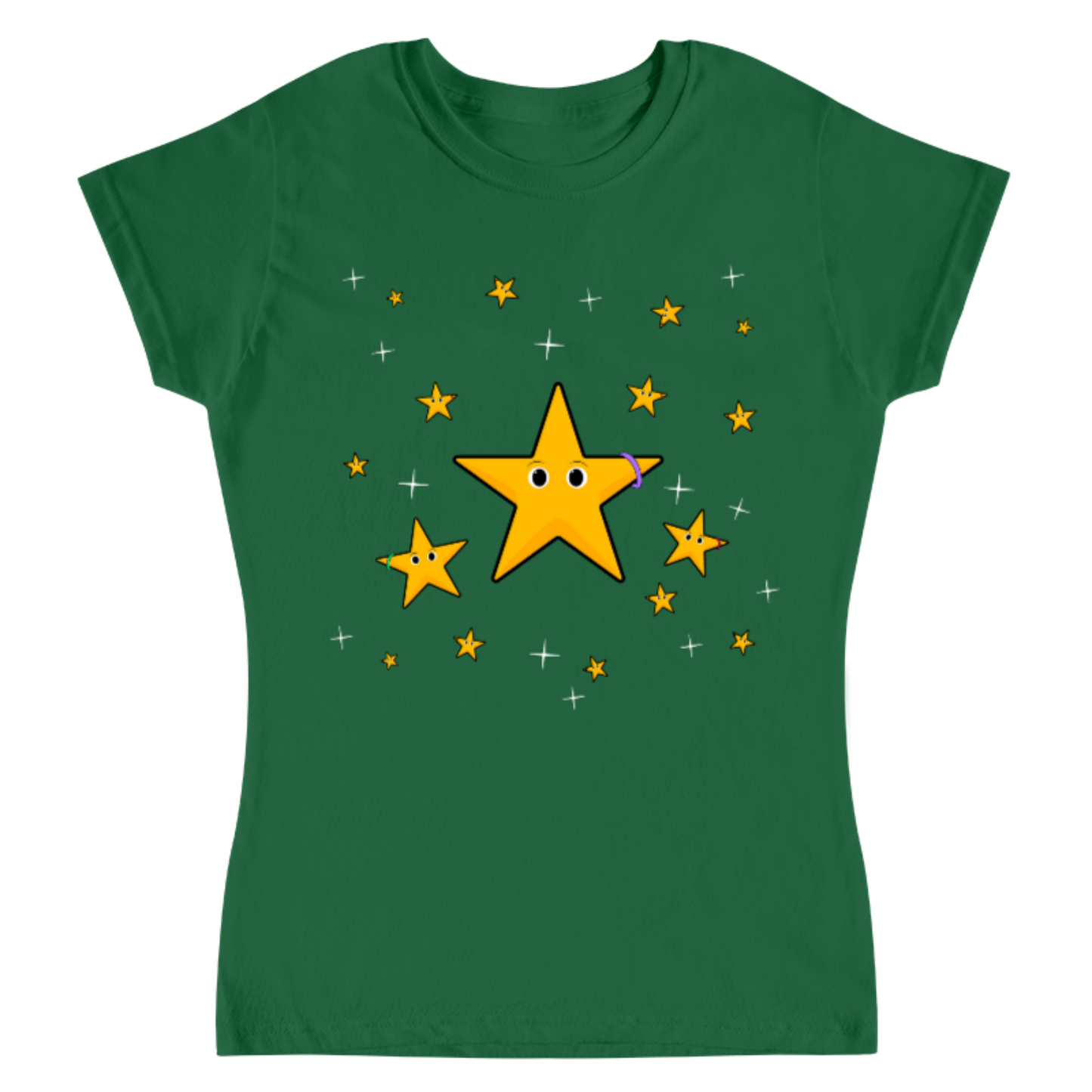 Estrellas / Playera para dama