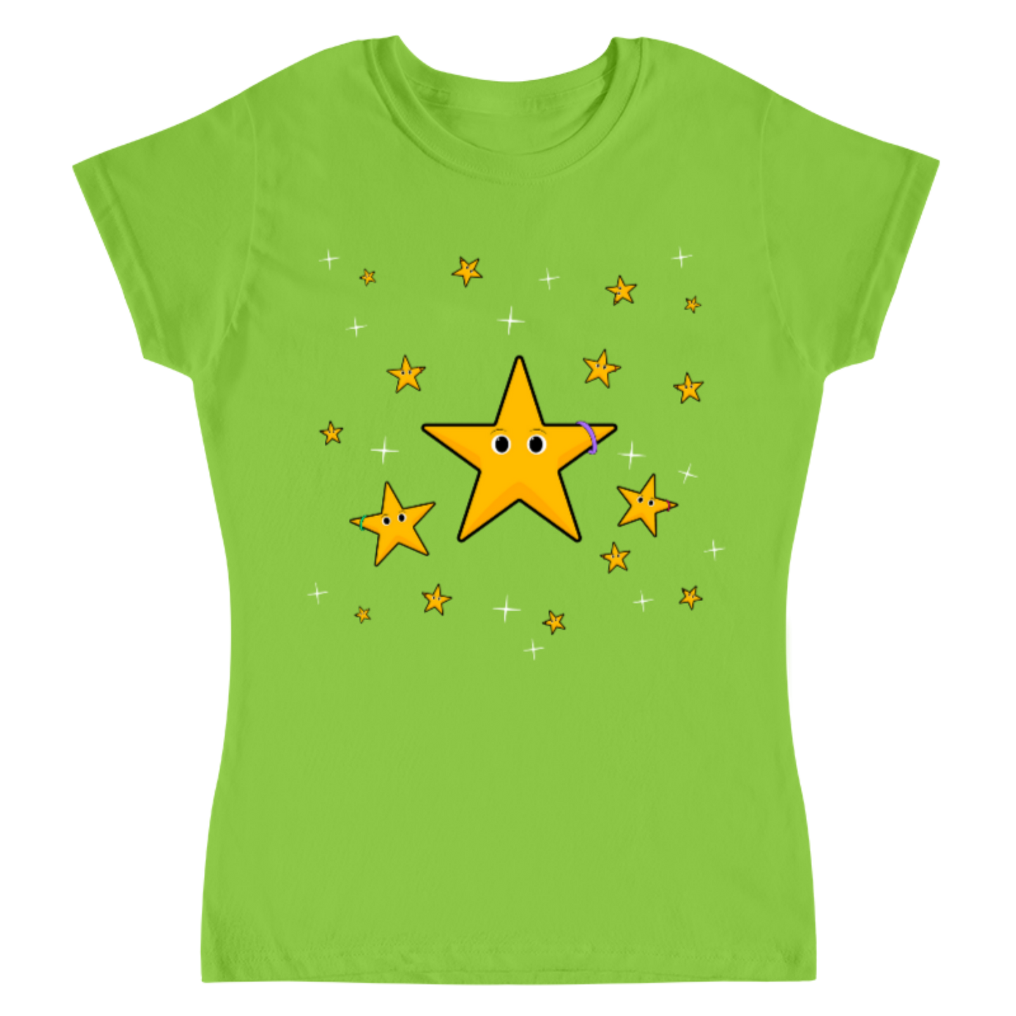 Estrellas / Playera para dama