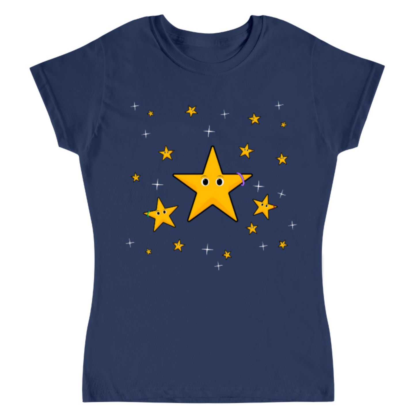 Estrellas / Playera para dama