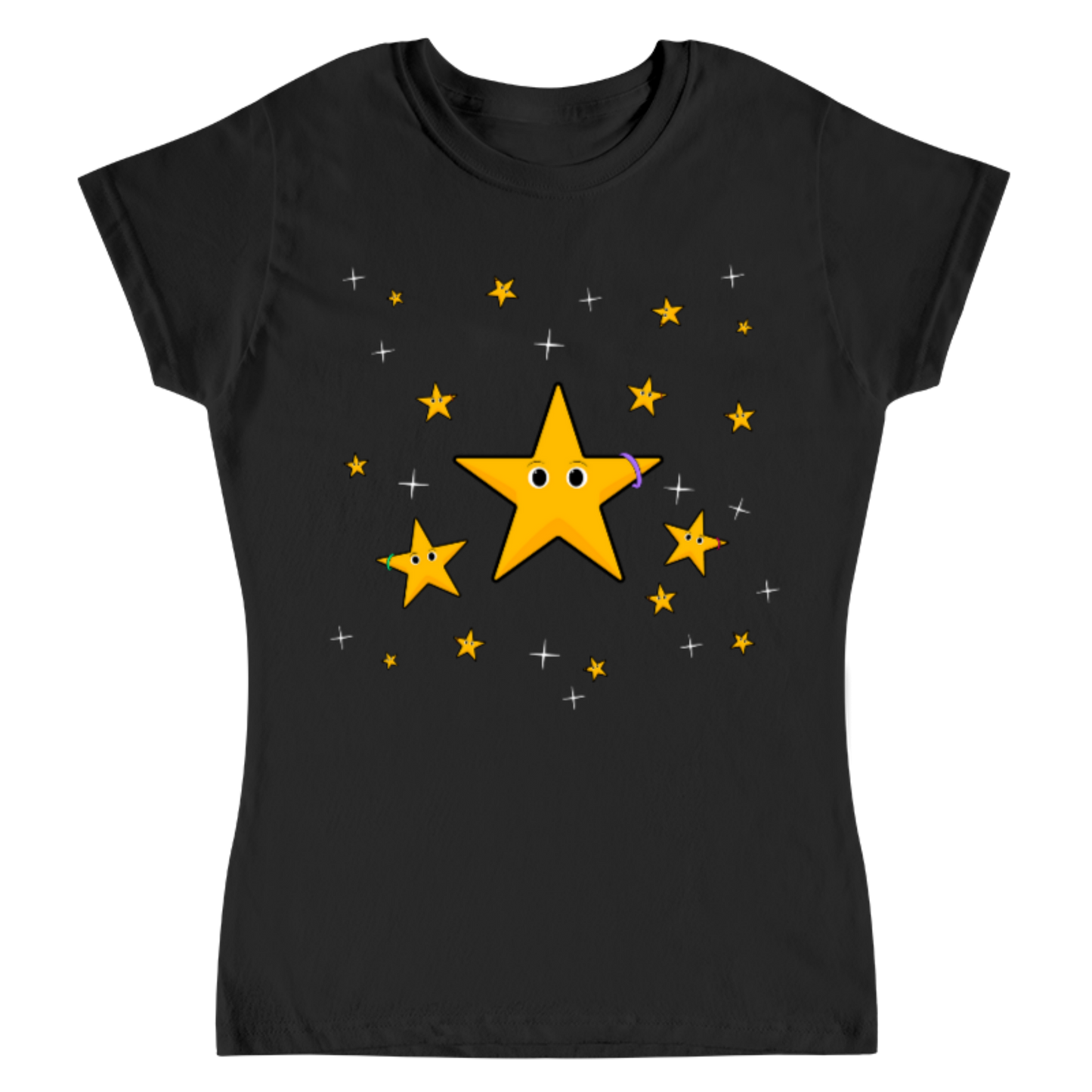 Estrellas / Playera para dama