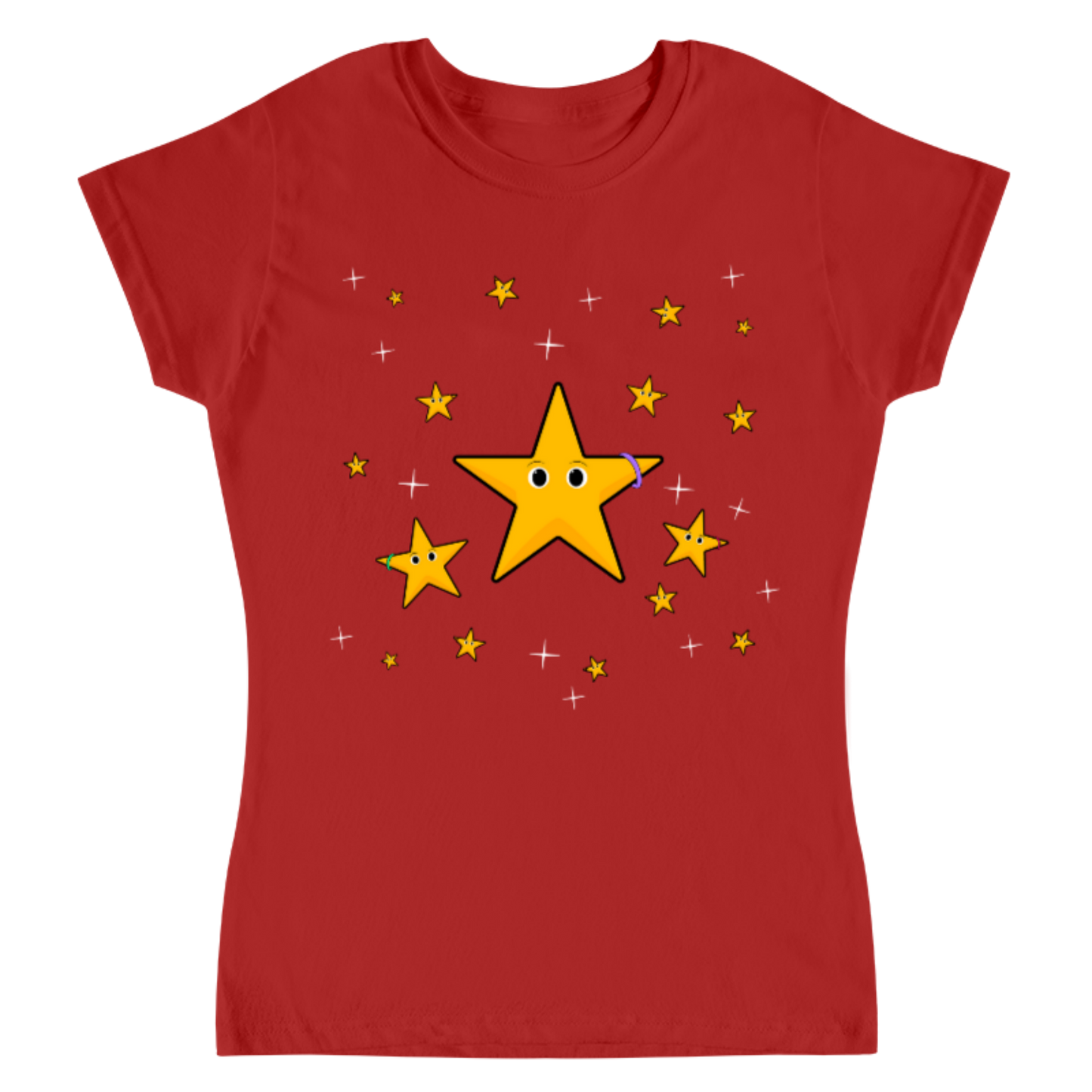 Estrellas / Playera para dama