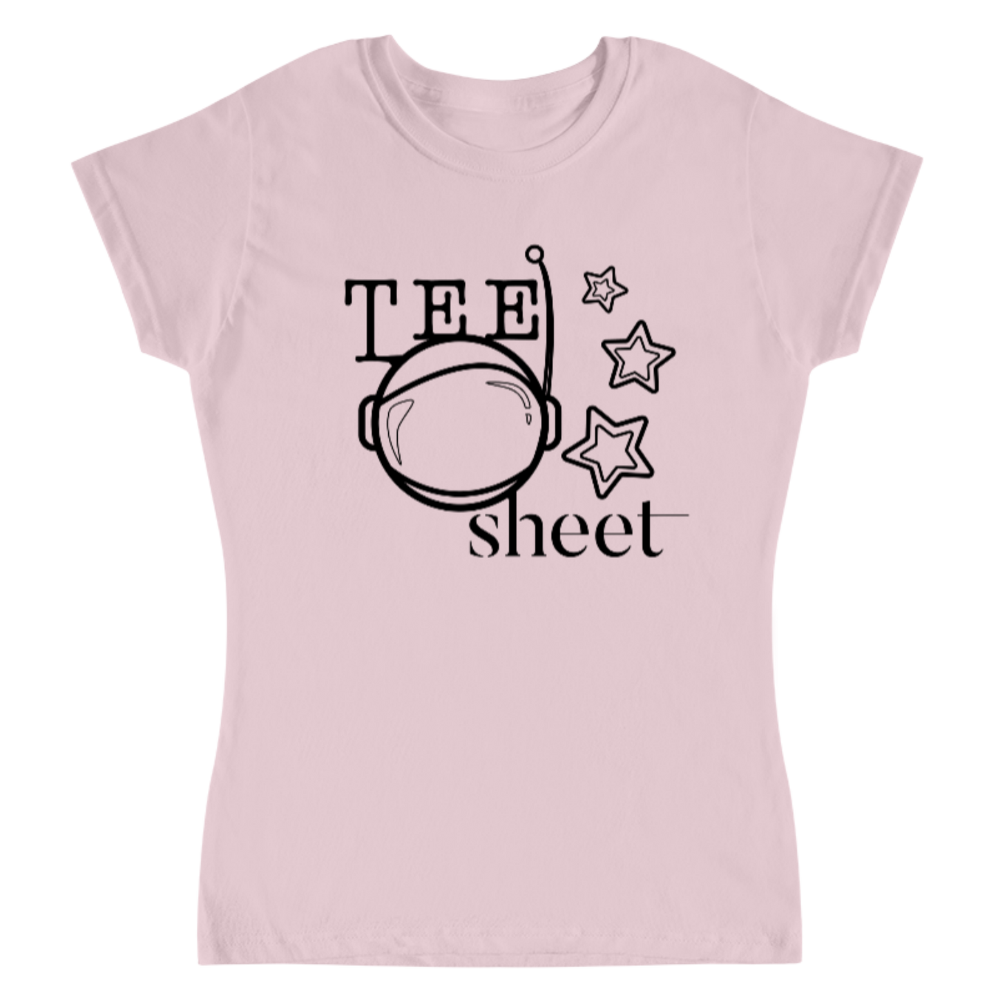 Tee Sheet SpaceGirl / playera para dama