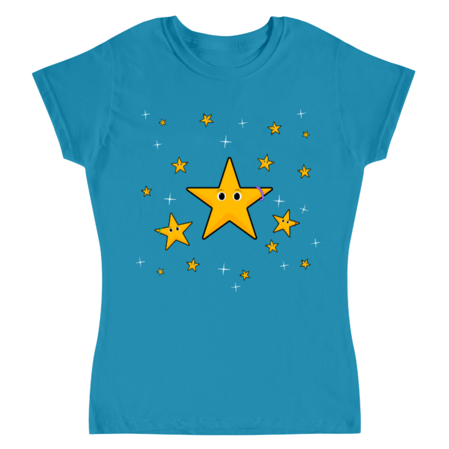 Estrellas / Playera para dama