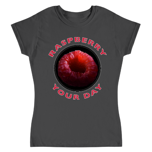 Raspberry your day / Playera para dama