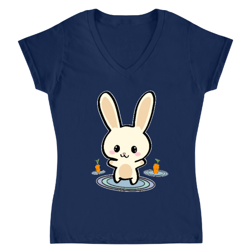 Cute Bunny / playera para dama